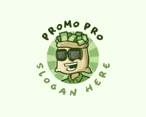 Promo - Cash Bag Cartoon logo design