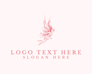 Magical Fairy Girl Logo