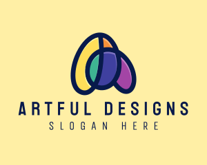 Scribble Letter A  logo design