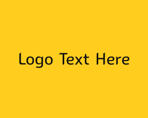 Black And Yellow - Simple Modern Startup logo design