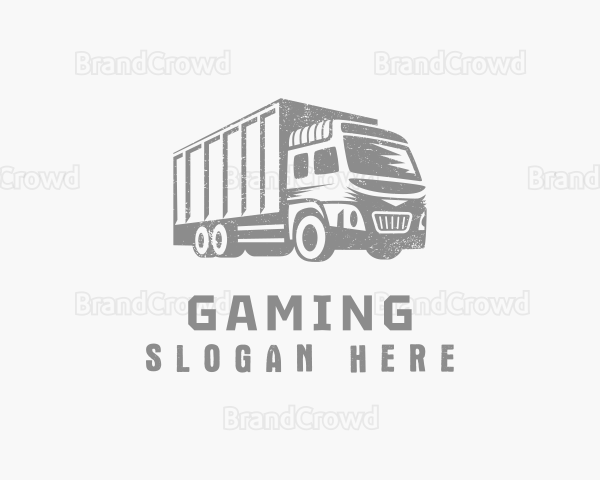 Truck Cargo Shipping Logo