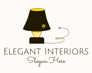 Bedroom Lamp Fixture logo design