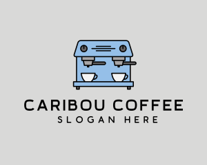 Barista Coffee Machine  logo design