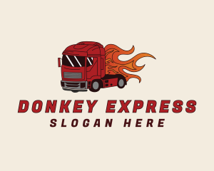 Express Freight Trucking logo design