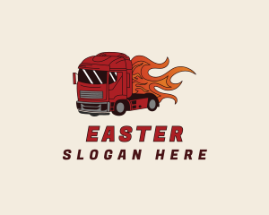Highway - Express Freight Trucking logo design