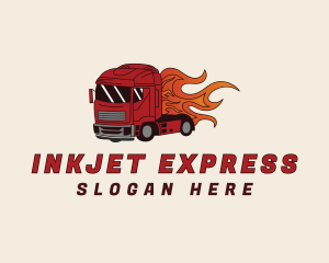 Express Freight Trucking logo design