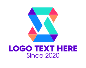 Atelier - Origami Letter S logo design