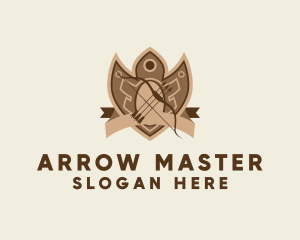 Medieval Archery Hunter logo design