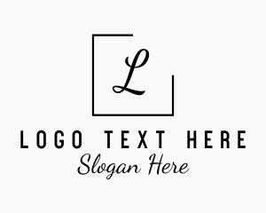 Minimal - Stylish Minimal Lettermark logo design