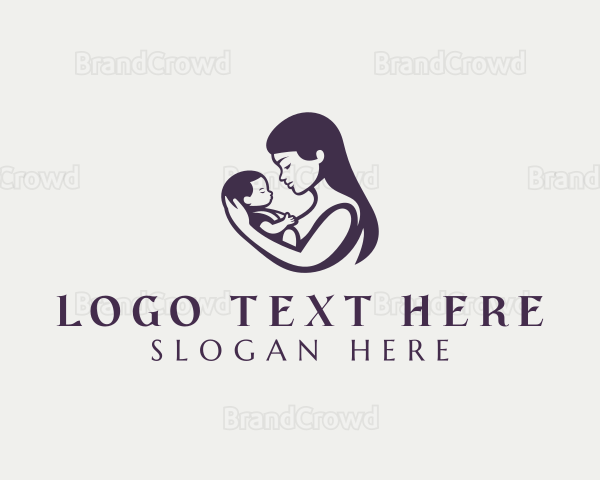 Mother Baby Adoption Logo