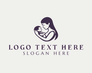 Pediatrician - Mother Baby Adoption logo design