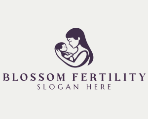 Mother Baby Adoption logo design