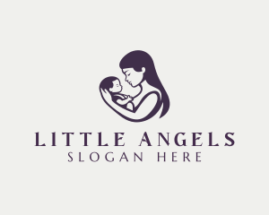 Mother Baby Adoption logo design