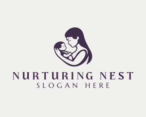 Mother - Mother Baby Adoption logo design