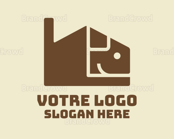 Brown Puppy House Logo