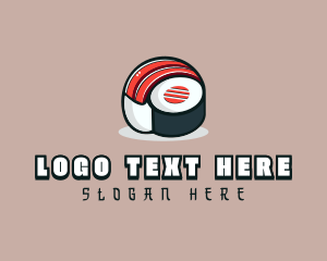 Sushi - Salmon Sushi Restaurant logo design