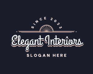 Elegant Wagon Wheel Company logo design