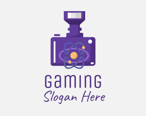 Violet Atom Camera Logo