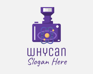 Violet Atom Camera Logo