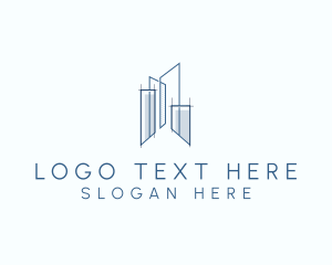 Construction - Construction Building Scaffolding logo design