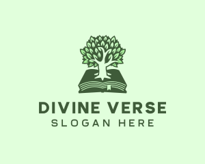 Scripture - Tree Book Community logo design