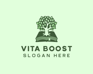 Publishing - Tree Book Community logo design