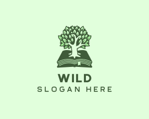 Book - Tree Book Community logo design
