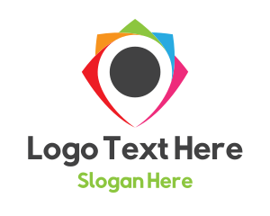 Colorful - Colorful Location Pin logo design