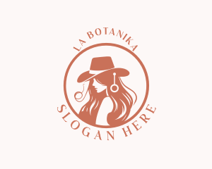 Wild West - Ranch Cowgirl Rodeo logo design