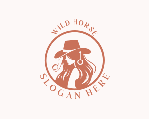 Ranch - Ranch Cowgirl Rodeo logo design