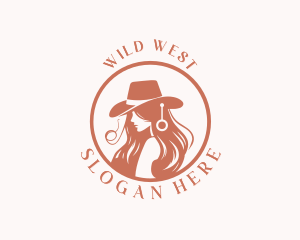 Rodeo - Ranch Cowgirl Rodeo logo design