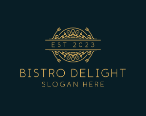 Fine Dining Gourmet Restaurant logo design