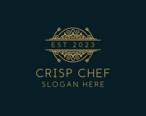 Fine Dining Gourmet Restaurant logo design