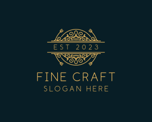 Fine Dining Gourmet Restaurant logo design