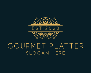 Fine Dining Gourmet Restaurant logo design