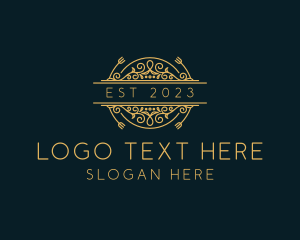 Kitchen - Fine Dining Gourmet Restaurant logo design