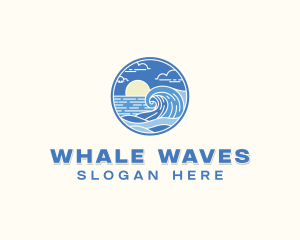 Ocean Wave Resort logo design