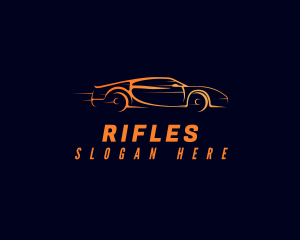 Automotive - Fast Orange Automobile logo design