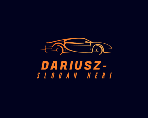 Vehicle - Fast Orange Automobile logo design