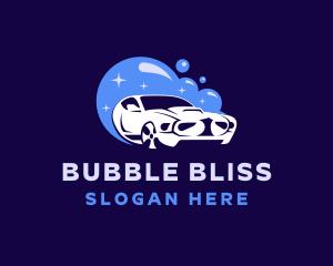 Bubbles - Auto Detailing Bubbles logo design