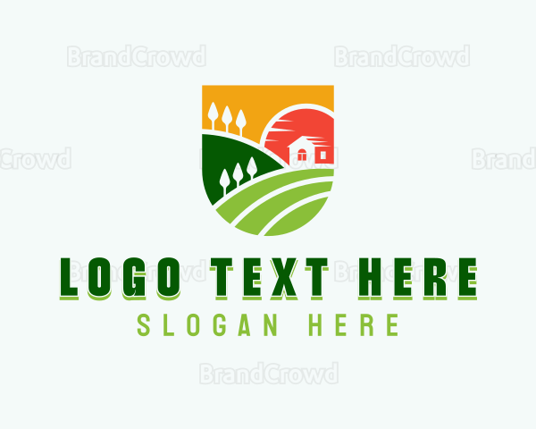 Farm Yard Landscaping Logo