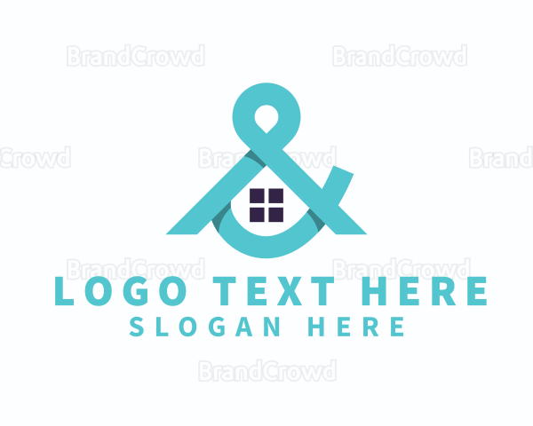 House Window Ampersand Logo