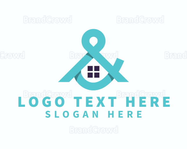 House Window Ampersand Logo