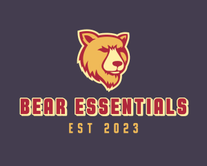 Bear - Wild Grizzly Bear logo design