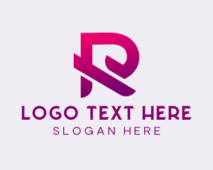 Social Media - Corporate Business Letter R logo design