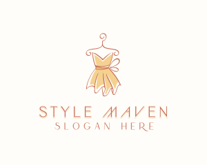 Fashionista - Dressmaker Fashion Boutique logo design