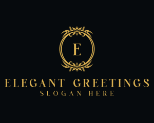 Wedding Event Florist  logo design