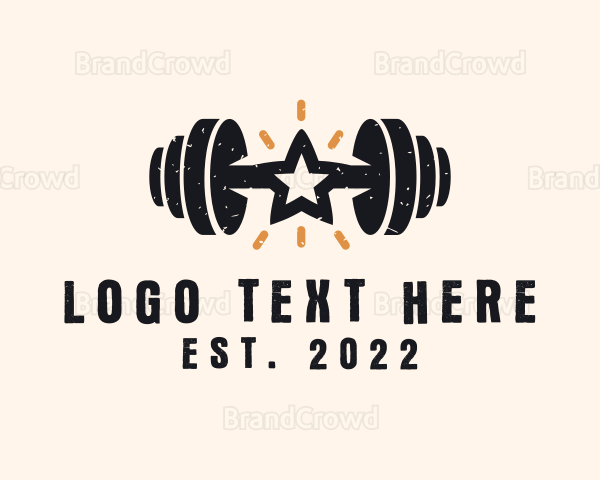 Star Fitness Barbell Logo