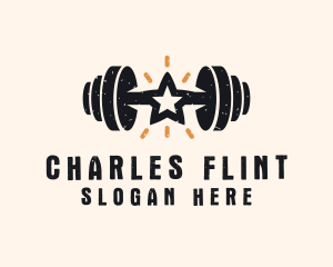 Star Fitness Barbell Logo