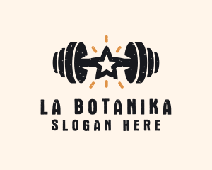 Star Fitness Barbell Logo